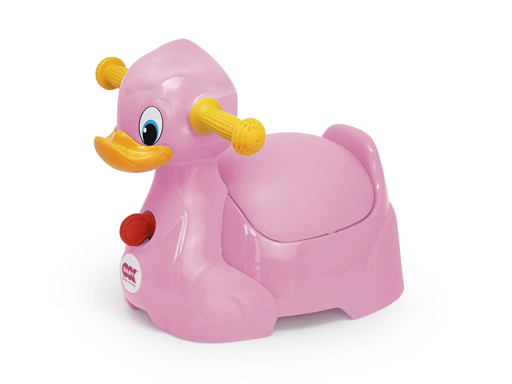 OK BABY Nočník Quack pink 1×1 ks