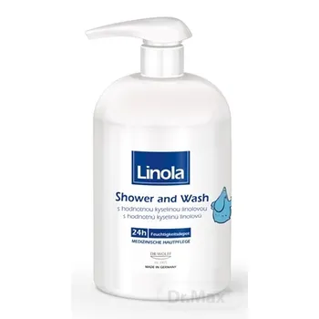 Linola Shower and Wash emulzný gél 1x500 ml