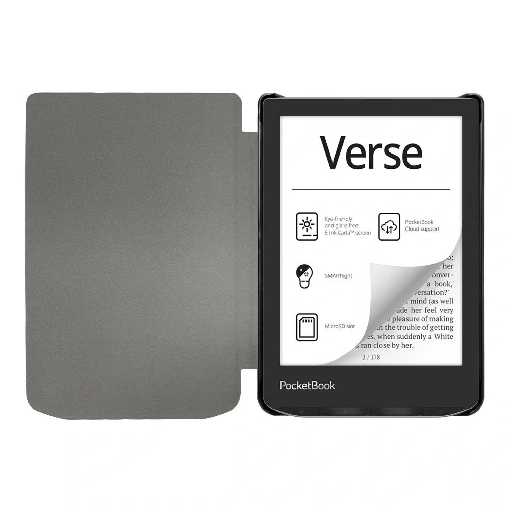 Tech-Protect Smartcase puzdro na PocketBook Verse / Pro / Lite, čierne