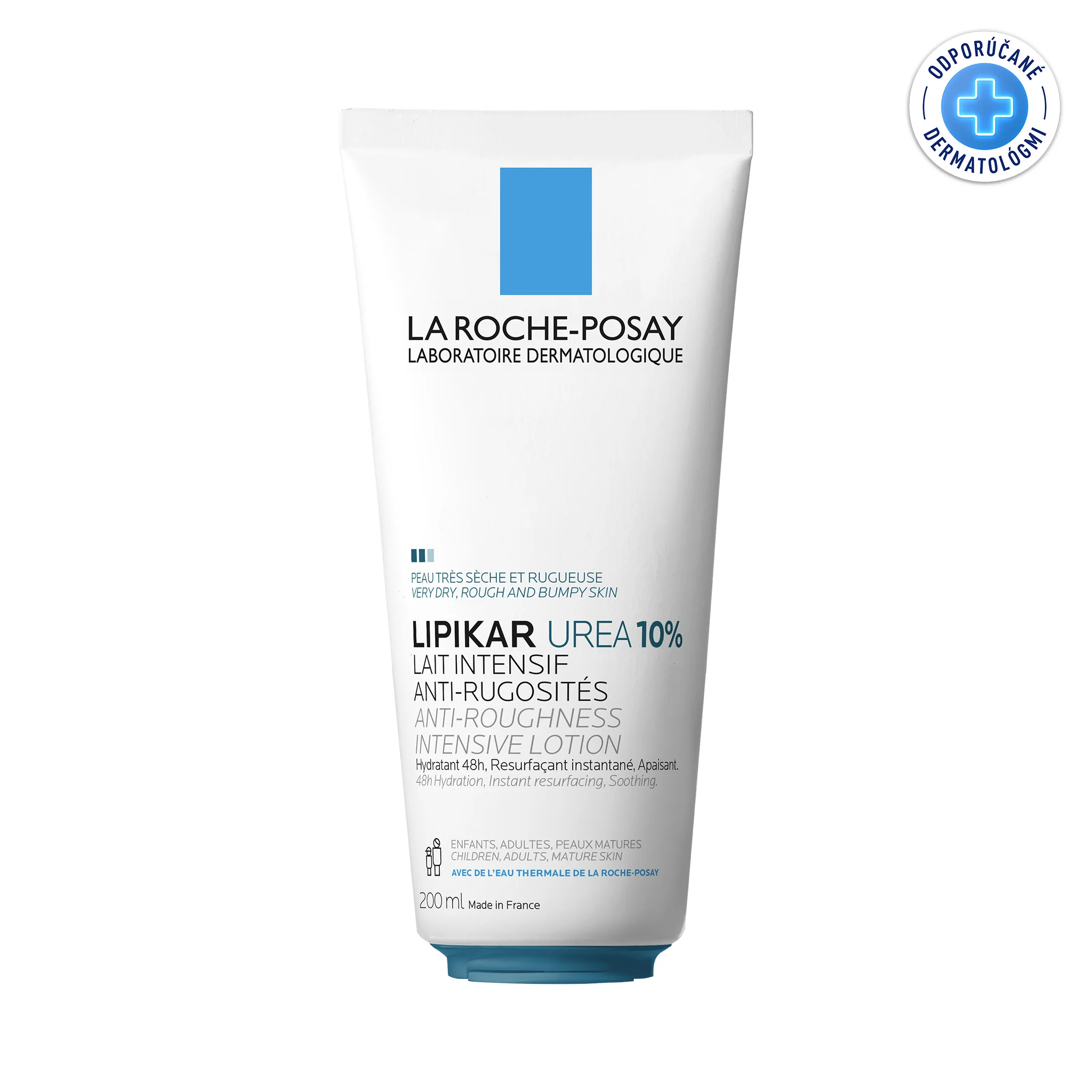 LRP Lipikar 10% UREA telové mlieko 200 ml 1×200 ml, telové mlieko