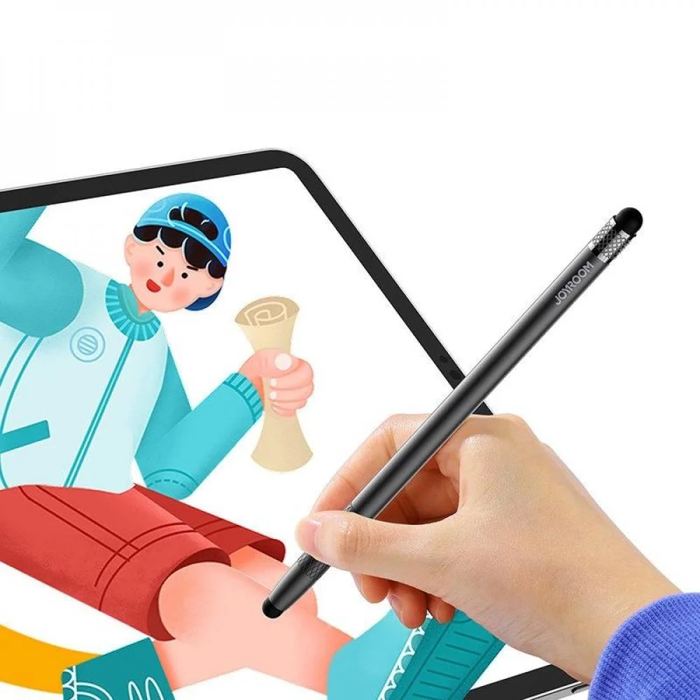 Stylus dotykové pero pre smartfóny a tablety - Čierna