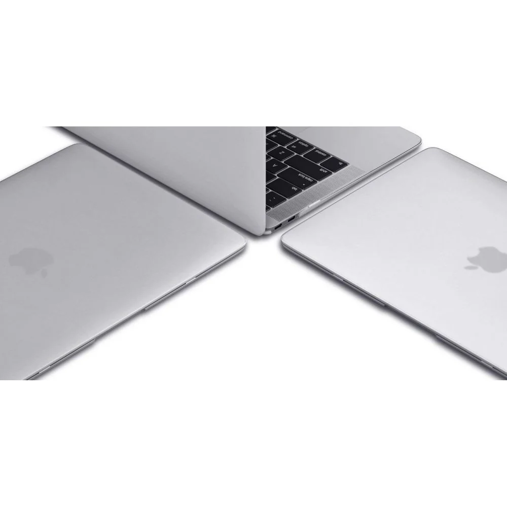 Tech-Protect Smartshell kryt na Macbook Air 13'' M2 – M5 2023-2026, glitter priesvitný itter priesvitný