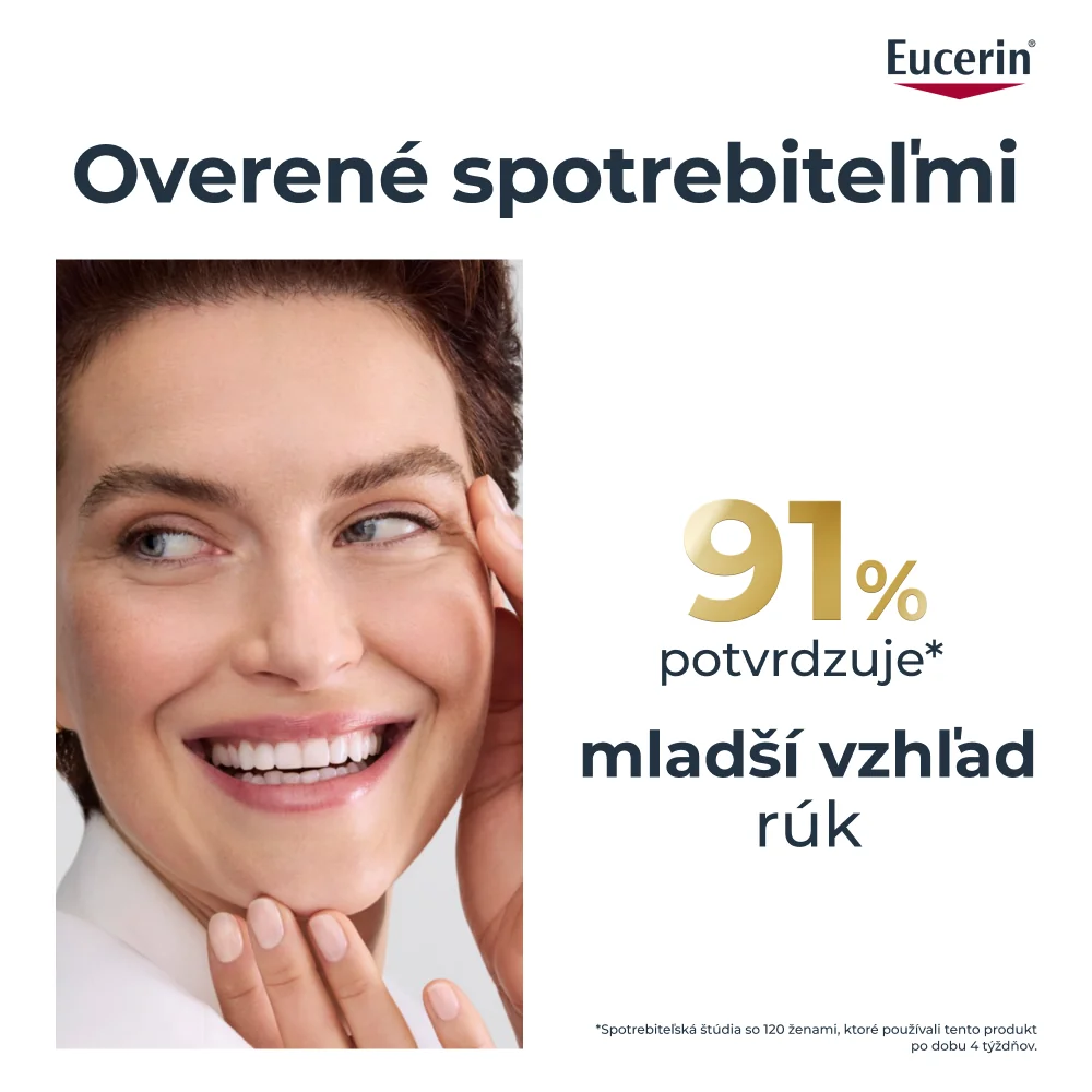 Eucerin HYALURON-FILLER+ELASTICITY Krém na ruky 1×75 ml, krém na ruky