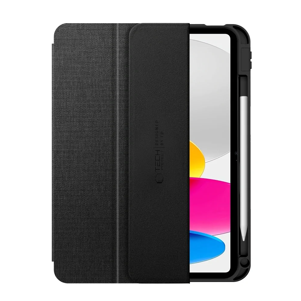 Tech-Protect SC Pen Canvas puzdro na iPad 10.9'' 10gen 2022 / 11'' 11gen 2025, čierne en 2025, čierne