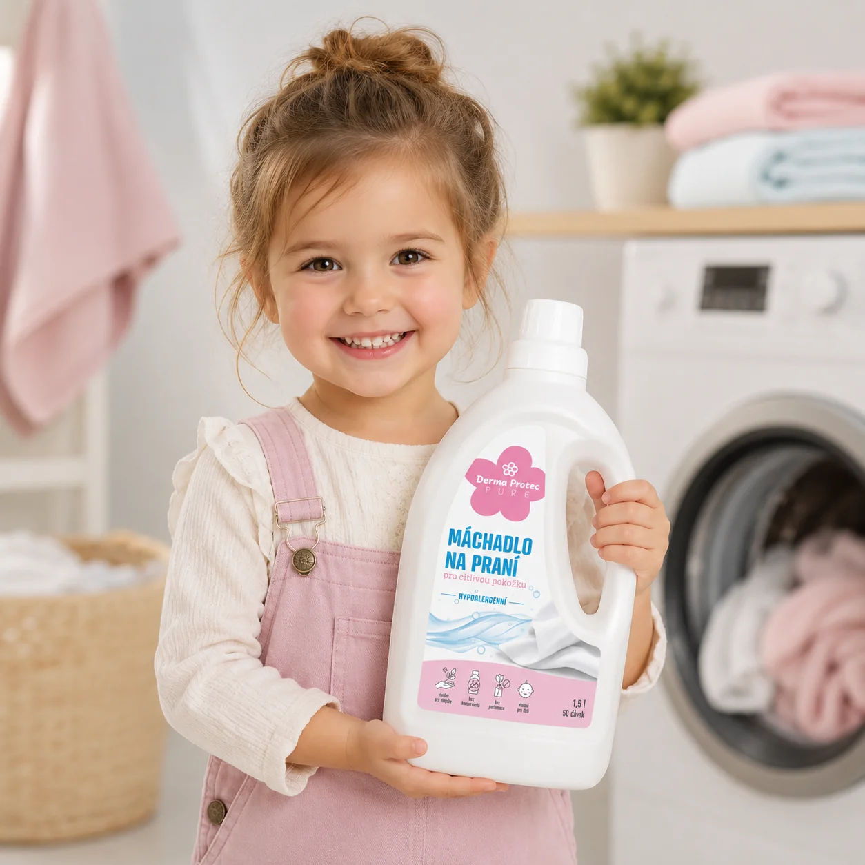 Pure Plákadlo na pranie pre citlivú pokožku 1,5 l