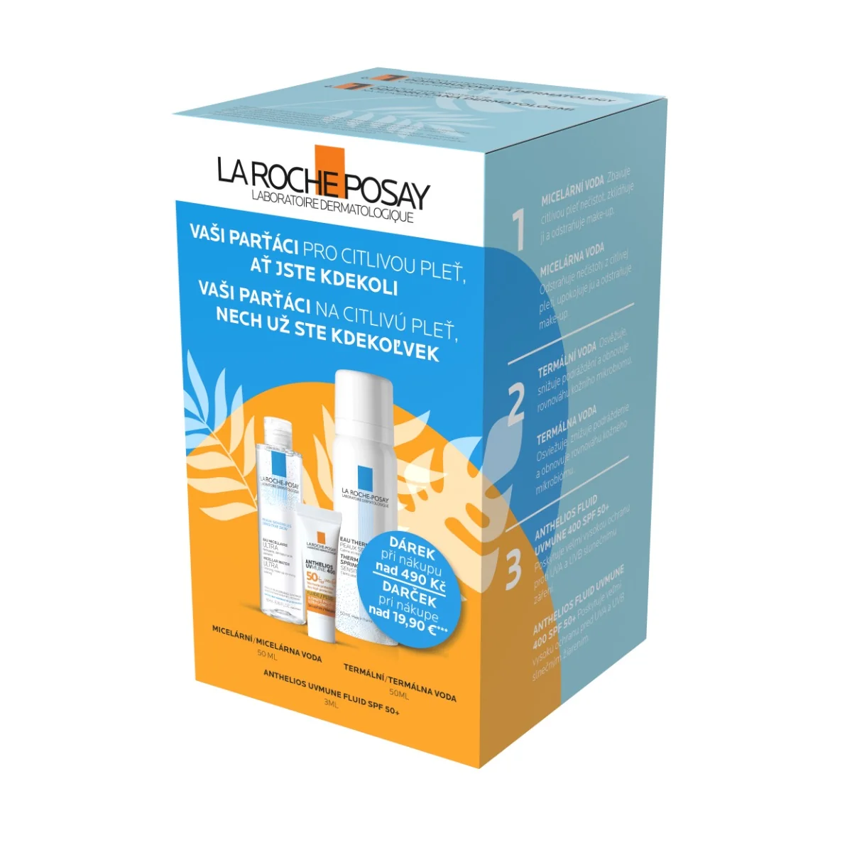 BENEFIT-La Roche-Posay Summer Kit 2024 1×1 ks, cestovné balenie