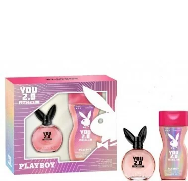 PLAYBOY YOU 2.0 LF HER EDT 40ML+SPR GEL 250ML 1SET 1×1 ks, set