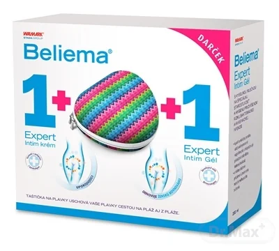 Beliema Expert Intim Krém + Expert Intim Gél 1+1 1×1 set, kozmetika na intímnu starostlivosť
