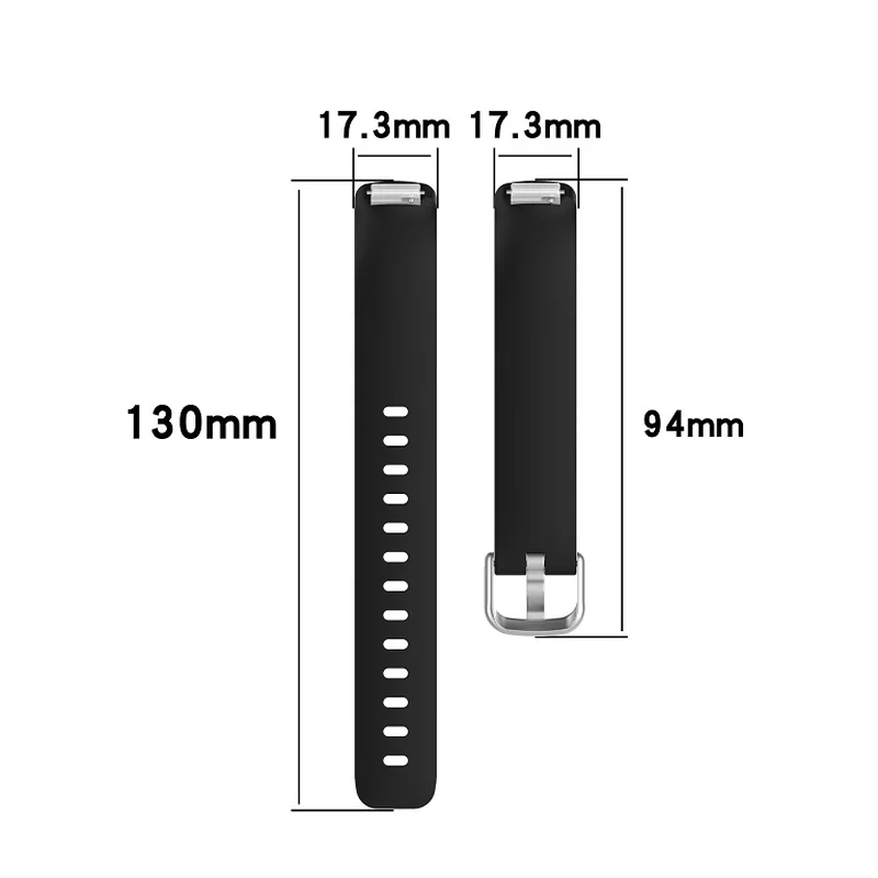 BStrap Silicone remienok na Fitbit Inspire 2 white