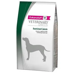 Eukanuba VD Restricted Calories Dry Dog "Poškodený obal" 1×12 kg, psie granule, poškodený obal, chýba max 10% obsahu