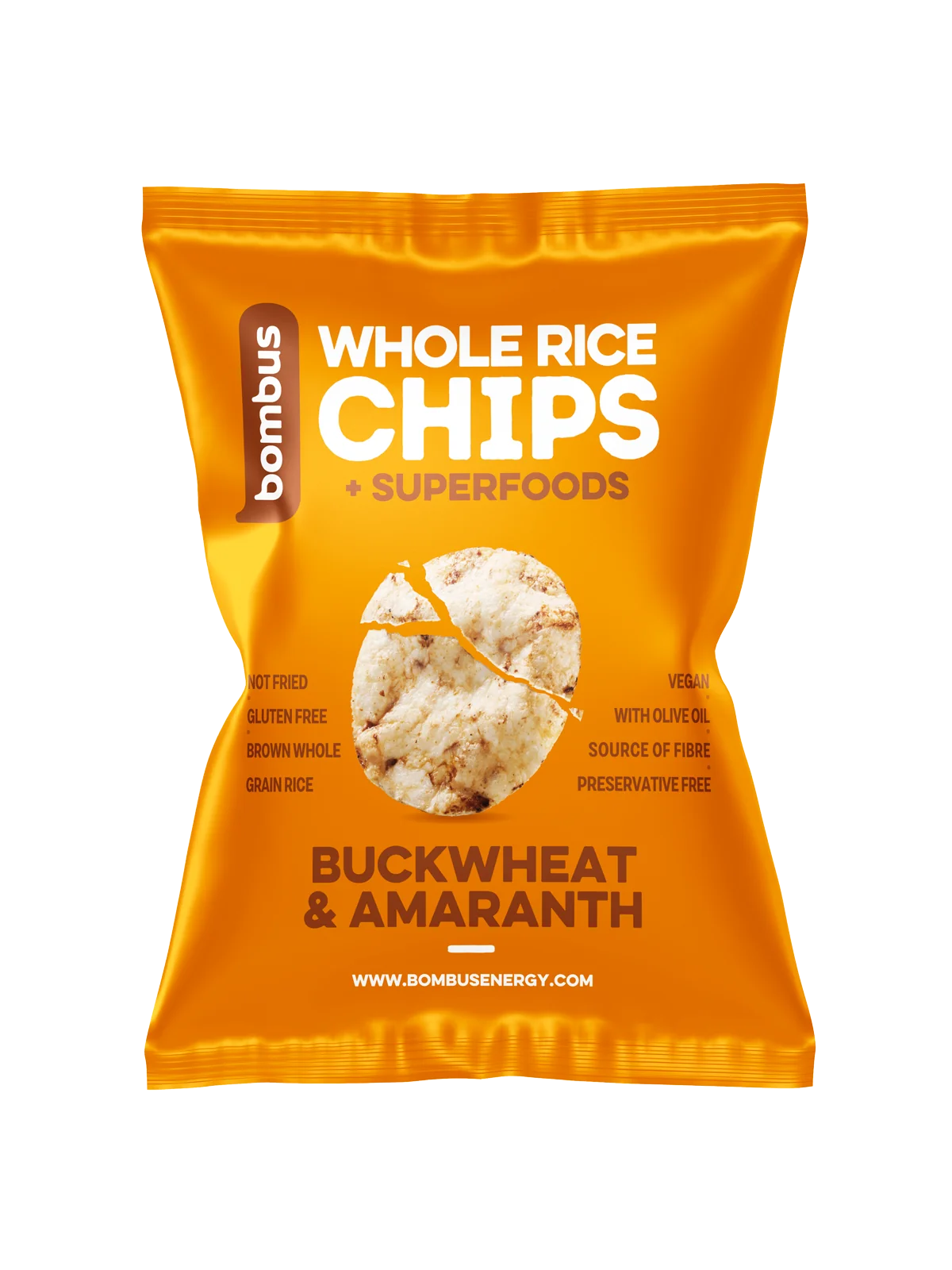 RICE CHIPS buckwheat&amaranth, 60 g