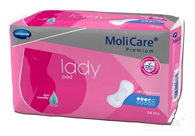 MoliCare Premium lady pad 3,5 kvapiek 1×14 ks, inkontinenčné vložky