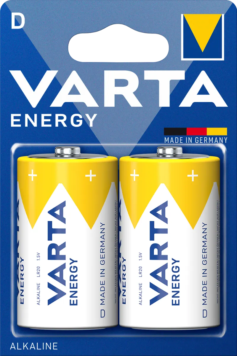 Varta Energy 2 D 1×1 ks, alkalická baterka