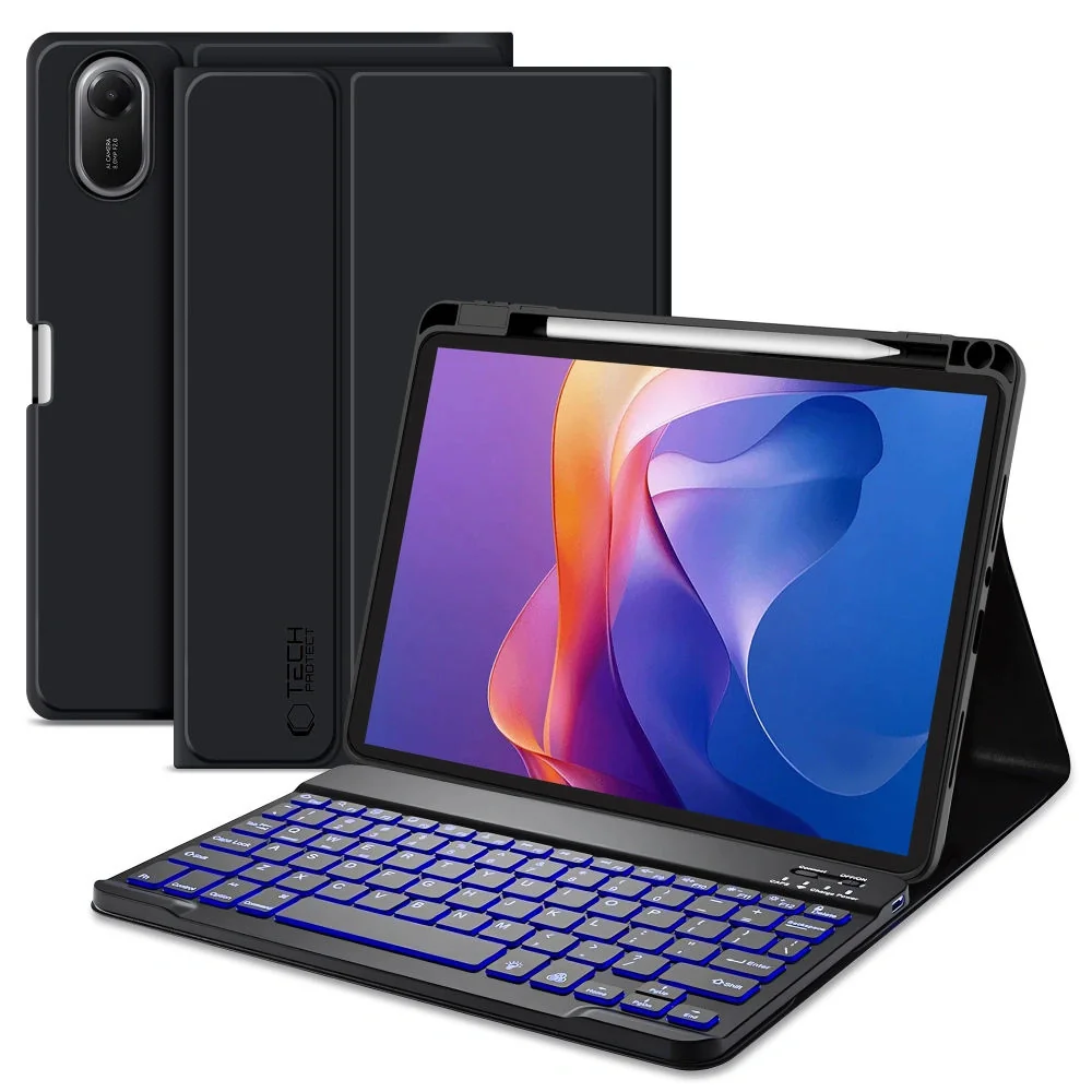 Tech-Protect SC Pen Keyboard puzdro s klávesnicou na Xiaomi Redmi Pad 2 11'', čierne 2 11'', čierne