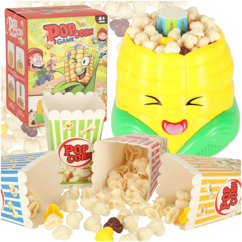 Zručnostná hra Chyť popcorn – pre 2–4 hráčov 