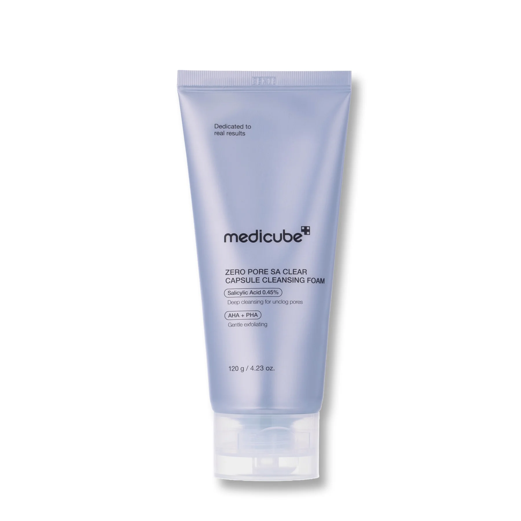 MEDICUBE Zero Pore Capsule Cleansing Foam Hĺbkovo čistiaca pena na póry s exozómovými kapsulami a AHA-BHA-PHA 120g