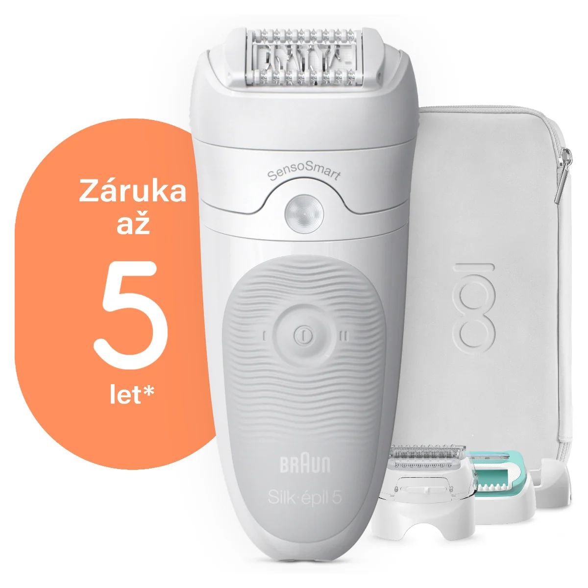 BRAUN Silk-épil 5 MBSE5 Designová edice 1×1 ks, epilátor