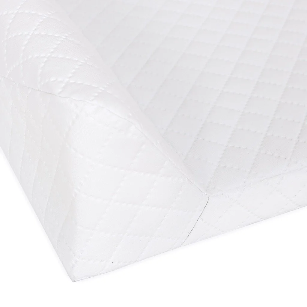 Podložka prebaľovacia 2-hranná s pevnou doskou (50x70) Comfort Caro Biela