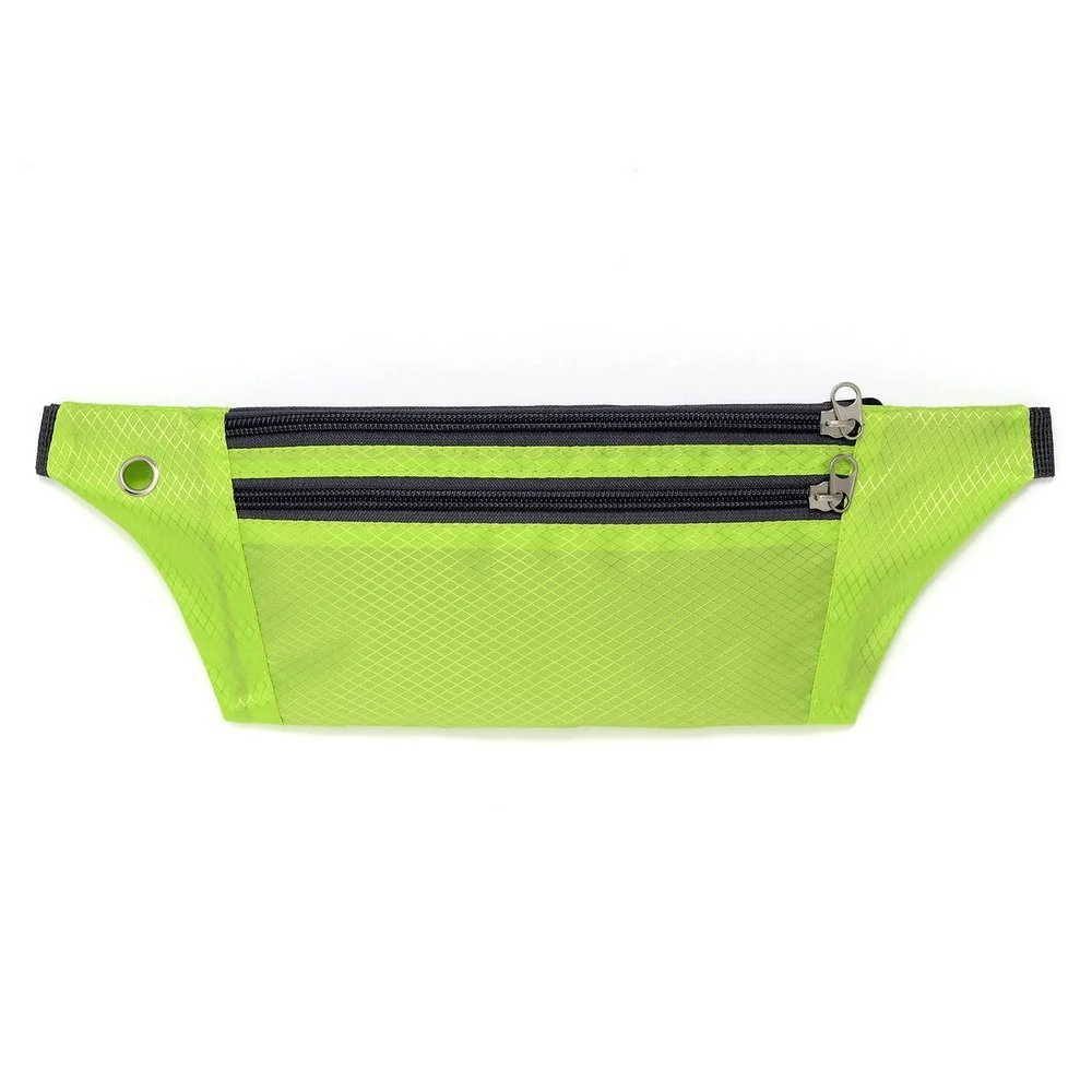 MG Ultimate Running Belt bežecký opasok s otvorom pre slúchadlá zelený