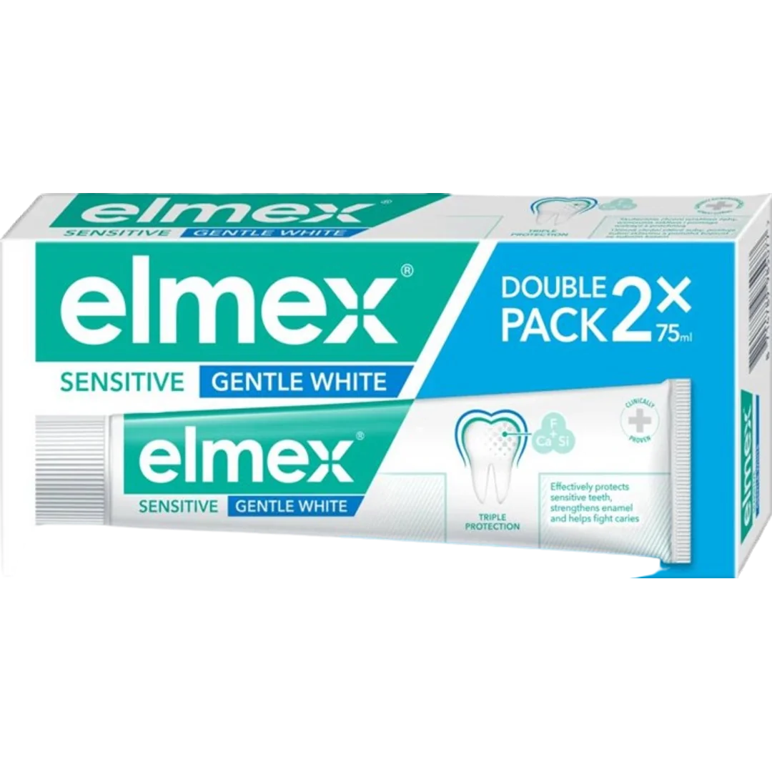 ELMEX Sensitive Gentle White zubná pasta 2x75ml