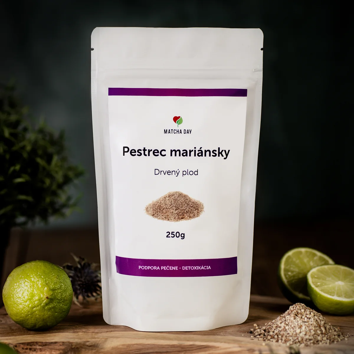 MatchaDay - Pestrec mariánsky drvený - 12x 250g 12x 250g pestrecu, drvený plod