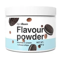 Gymbeam flavour powder sušienky, krém + čokoládové kúsky
