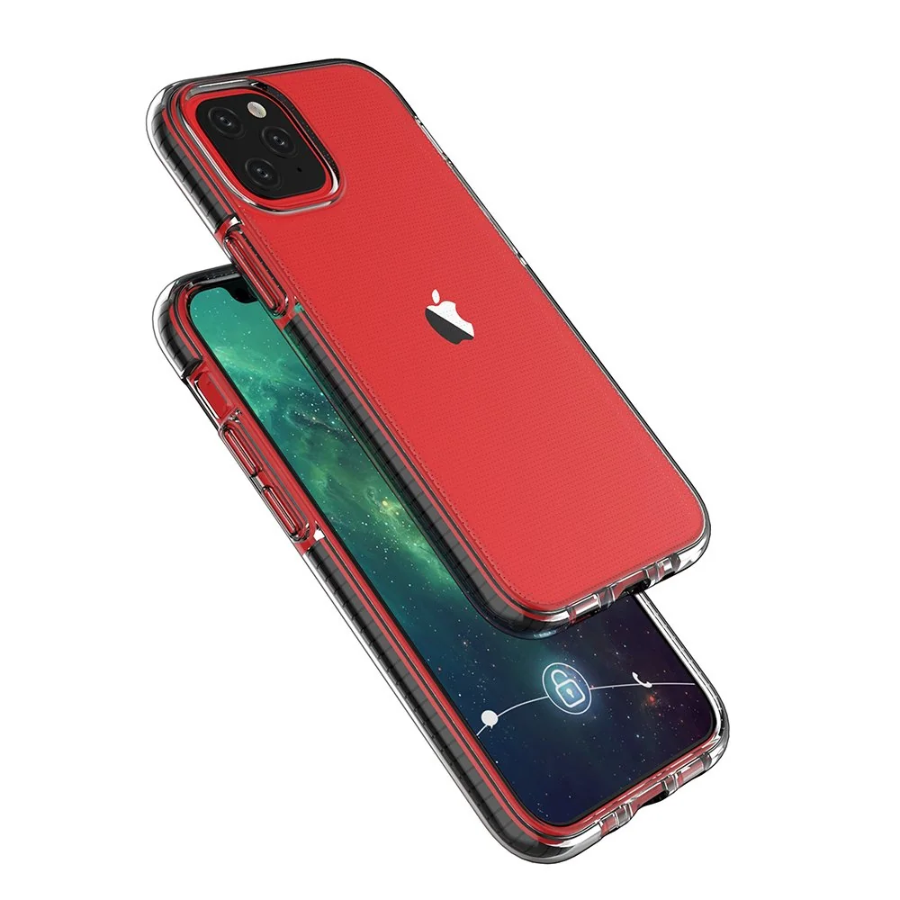 MG Spring Case silikónový kryt na iPhone 12 mini, ružový