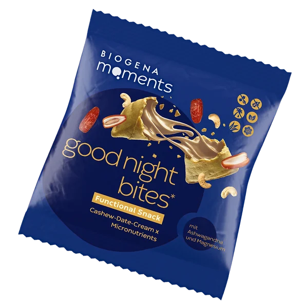 BIOGENA moments good night bites 1×30 g, oblátkové vankúšiky