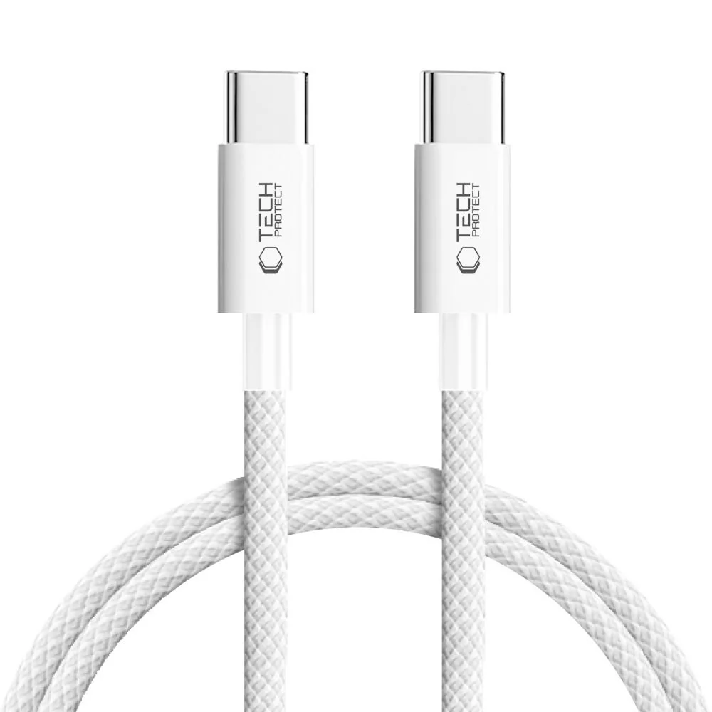 Tech-Protect Ultraboost Lite kábel USB-C / USB-C PD 60W / 3A 1m, sivý