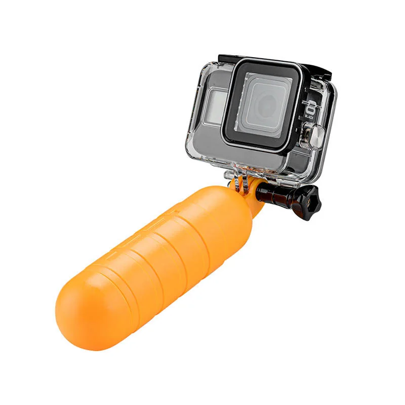 Telesin Floaty Bobber vodeodolný držiak pre športové kamery, žltý