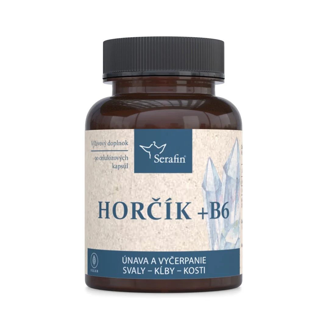 Serafin Horčík bisglycinát + B6 300 mg 90 kapsúl