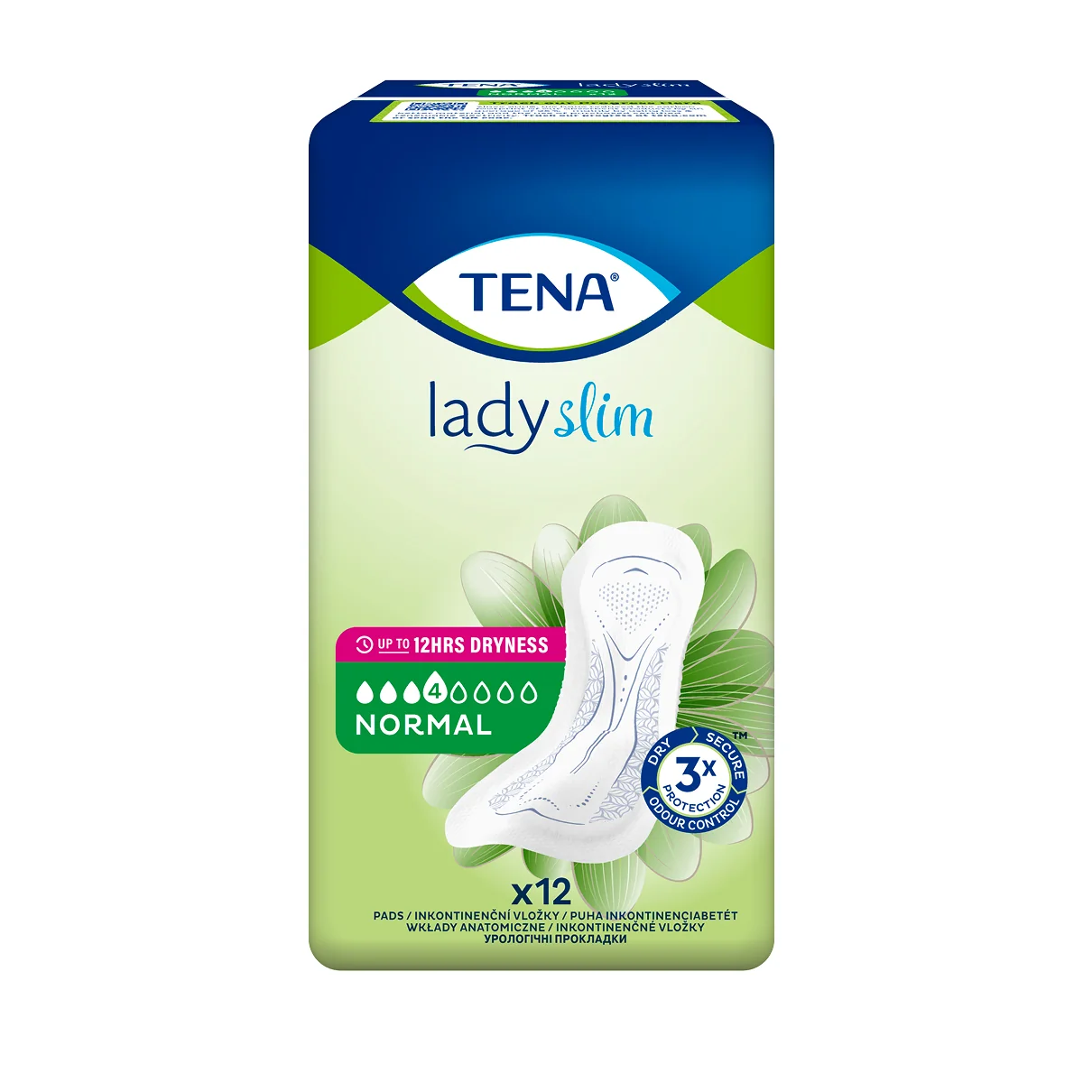 TENA Lady Slim Normal 1×12 ks, inkontinenčné vložky