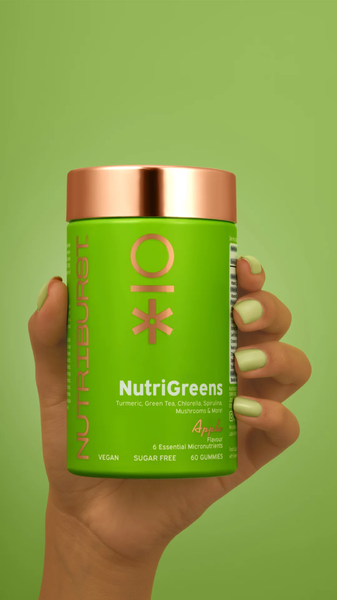 Nutriburst Premium NutriGreens gummies 60 ks
