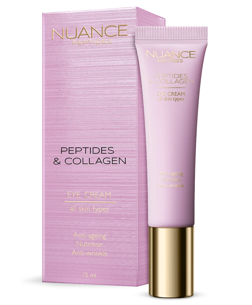 NUANCE PEPTIDES Eye Cream 1×15 ml, očný krém pre všetky typy pleti