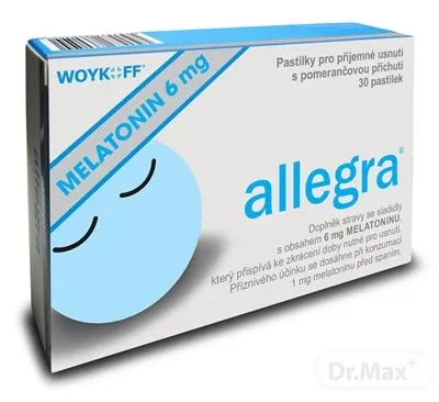 allegra MELATONÍN 6 mg