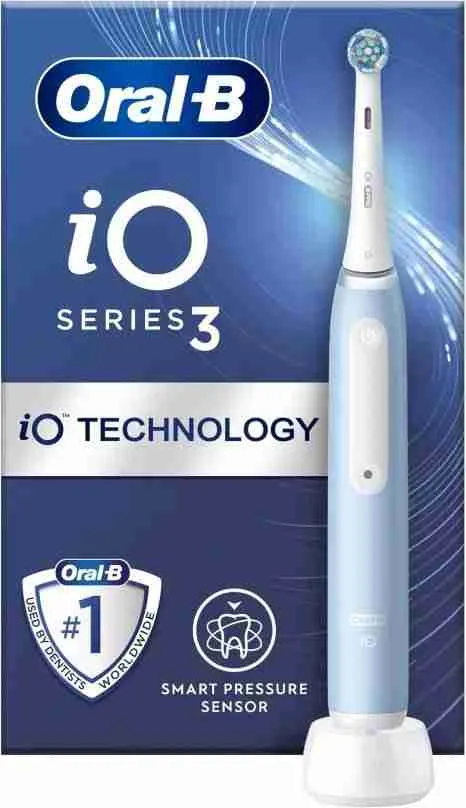 Oral B EK iO Series 3 Ice blue 1×1ks, elektrická zubná kefka