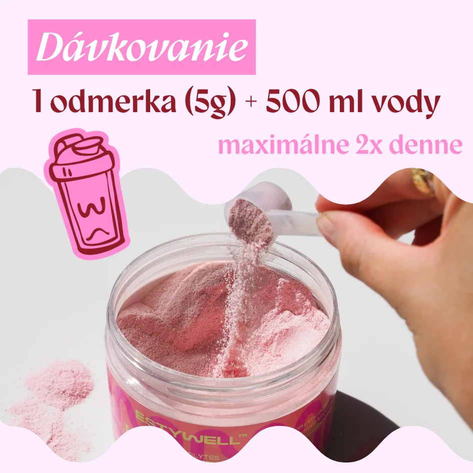 HYDRAGLOW 2.0 Elektrolyty Malina & Levanduľa 300 g