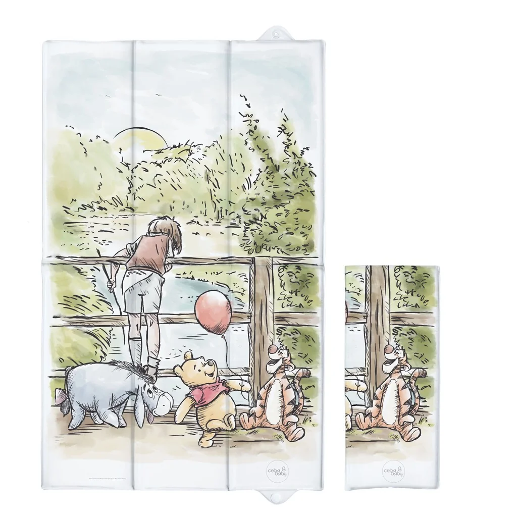 CEBA Podložka prebaľovacia cestovná (50x80) Disney Winnie the Pooh 1×1 ks