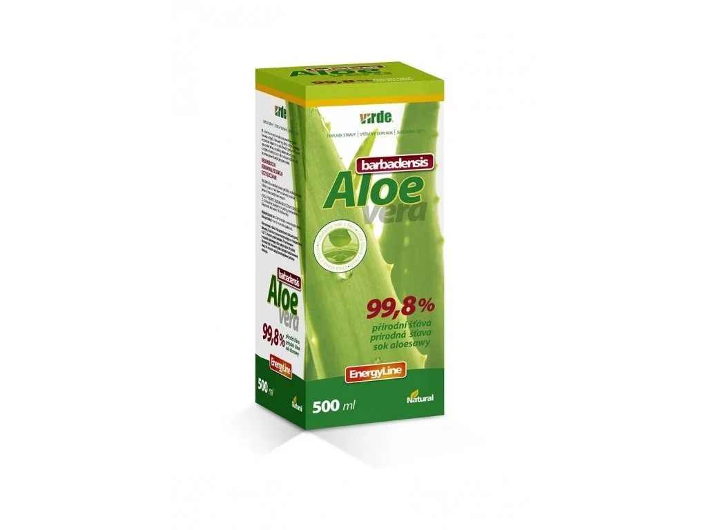 VIRDE ALOE VERA barbadensis gél 1×500 ml, original juice