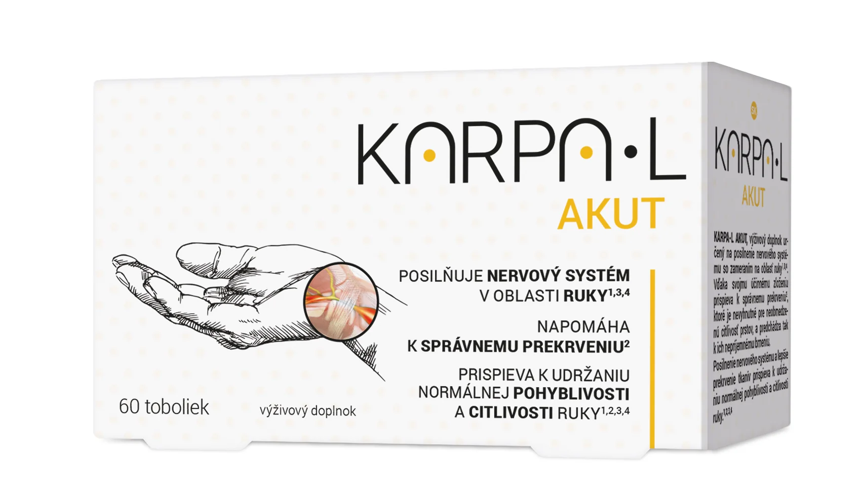KARPA-L AKUT 60 tob. 1×60 tbl, výživový doplnok