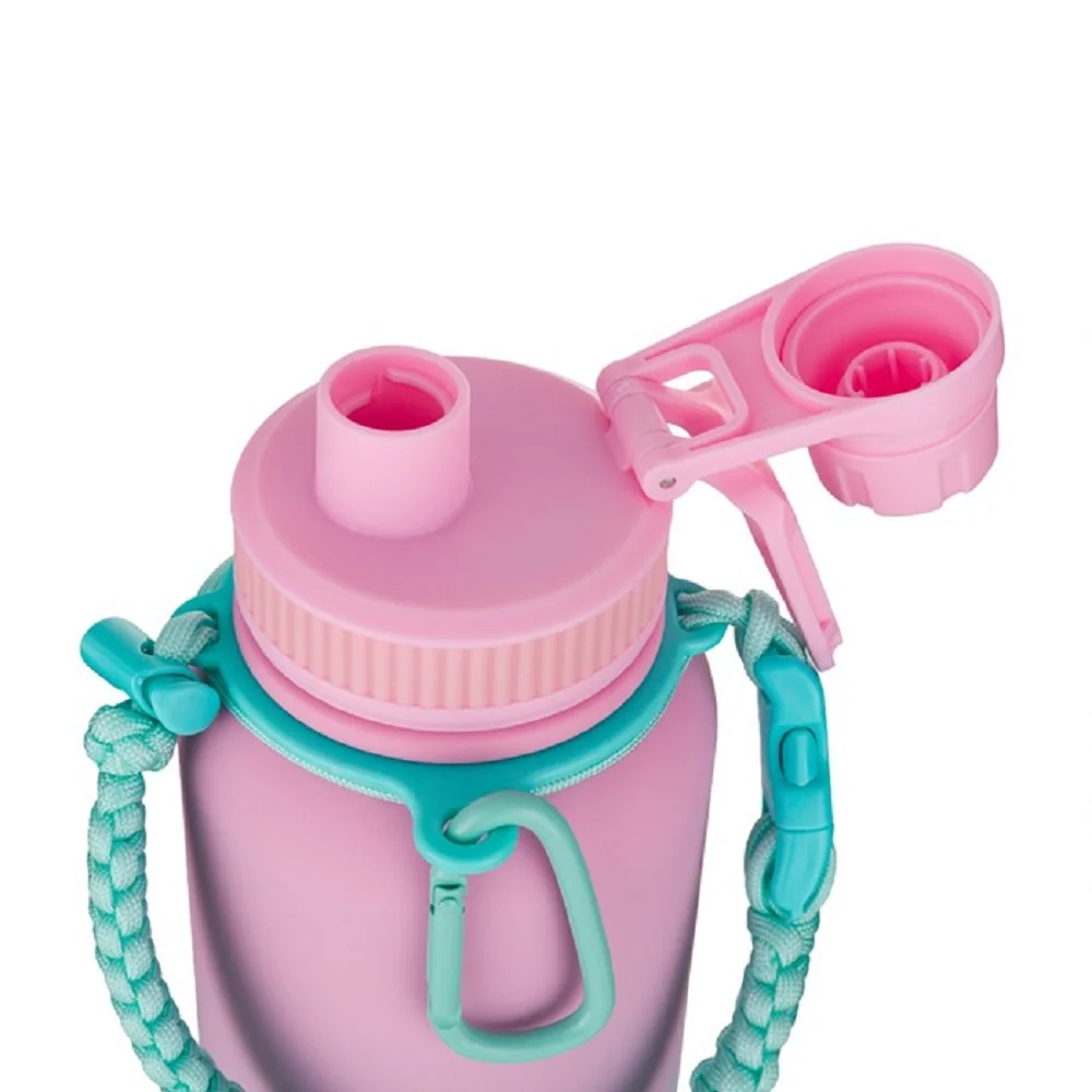 OXY GRiP - termoska 950 ml ružovo-modrá