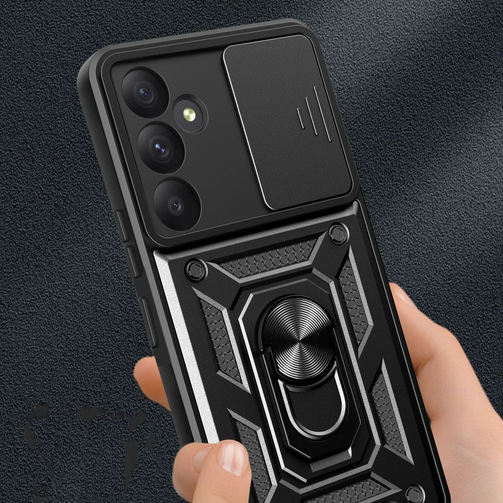 Tech-Protect Camshield Pro kryt na Samsung Galaxy S24 FE, čierny