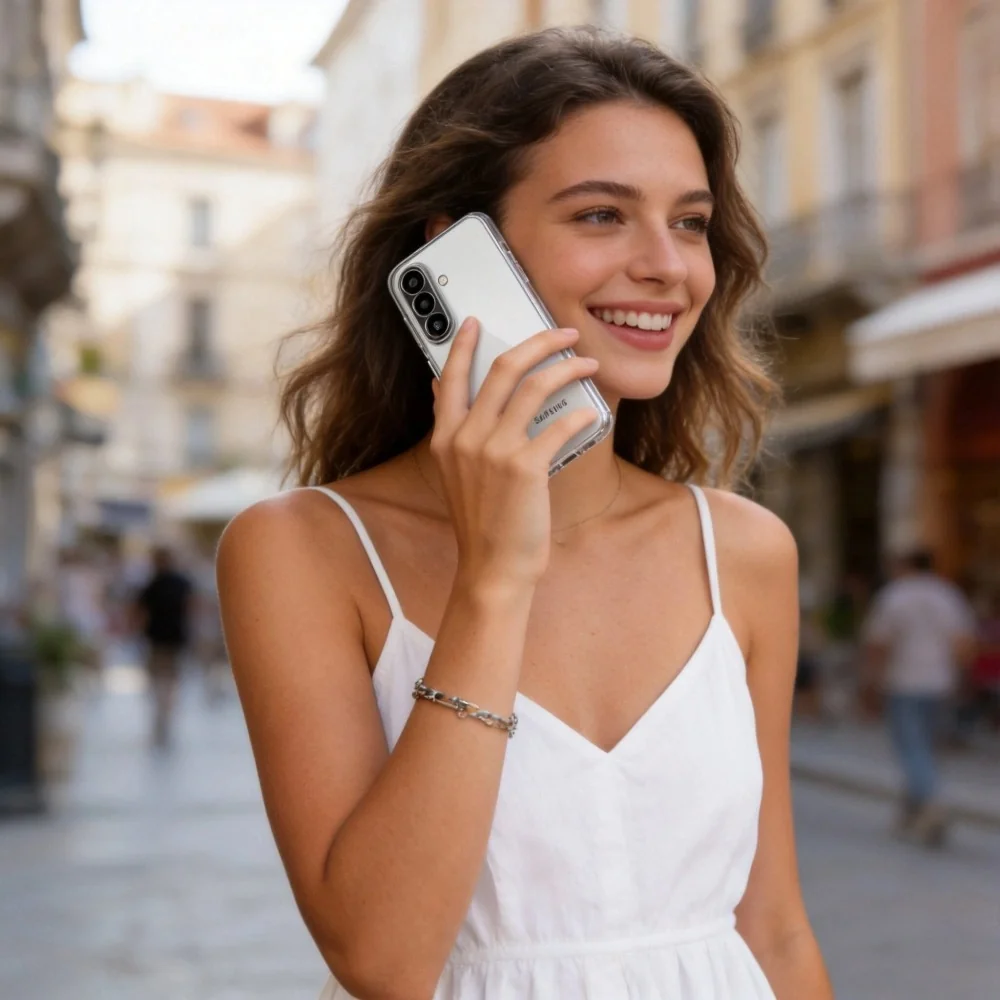 Tech-Protect FlexAir kryt na Samsung Galaxy A27 5G, priesvitný