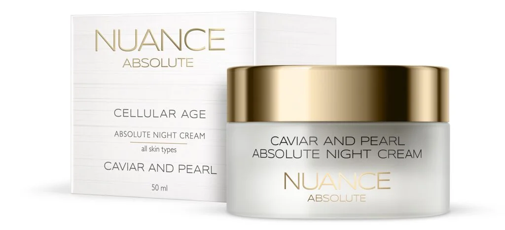 NUANCE CAVIAR AND PEARL nočný krém, 50ml 1×50 ml, nočný krém pre všetky typy pleti