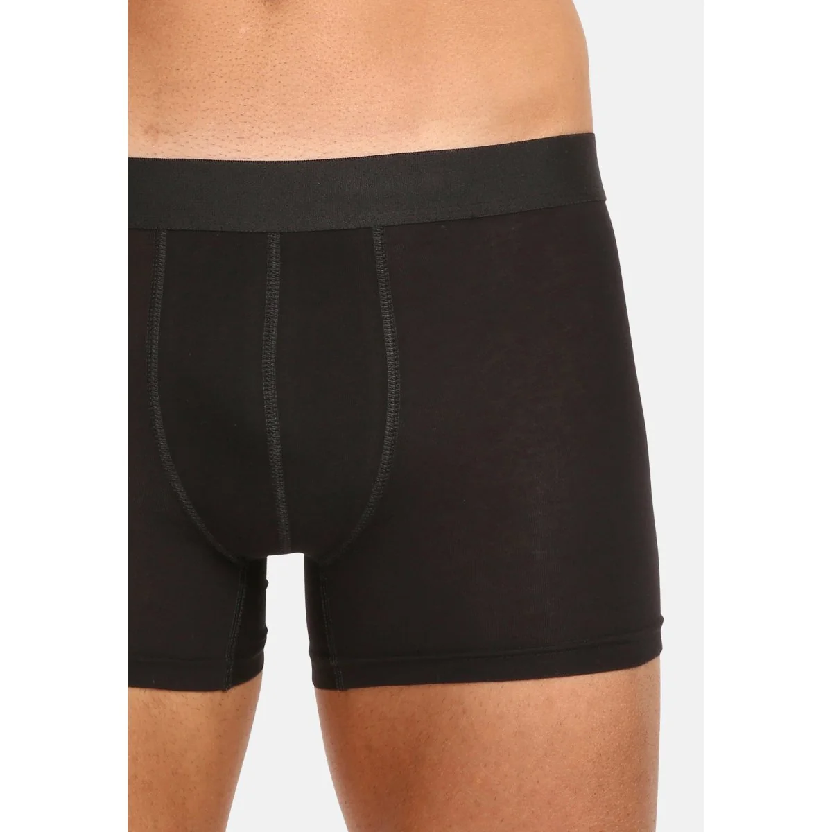 5PACK pánske boxerky nadrozmer čierne (5NBX001) 9XL