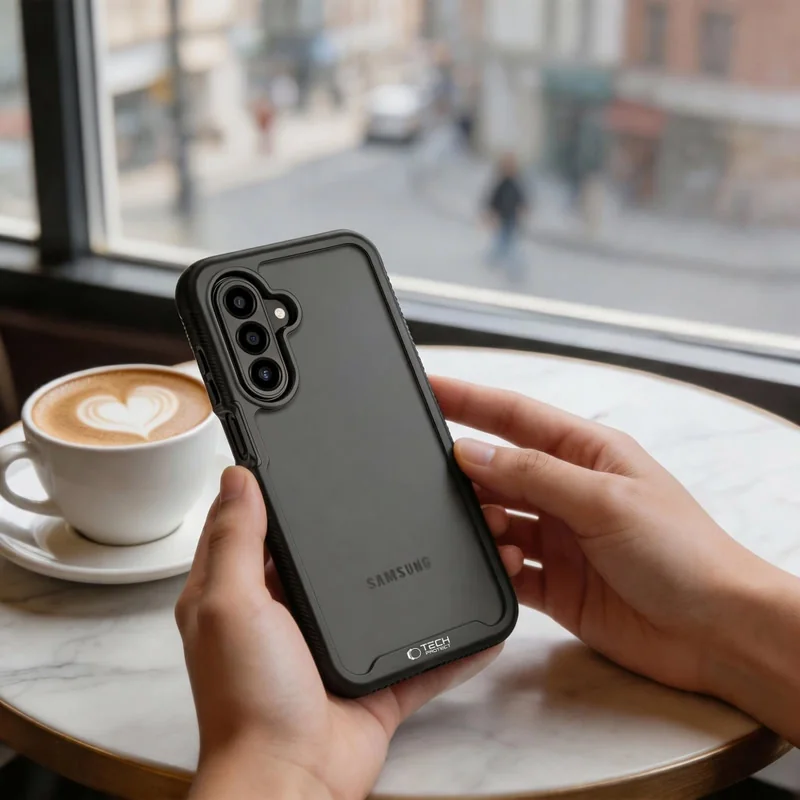 Tech-Protect Defense kryt na Samsung Galaxy A36 / A56 / A27 / A37 5G, čierny