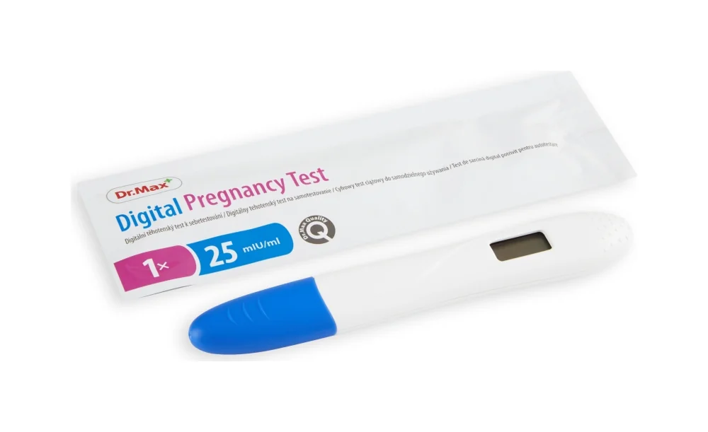 Dr.Max Digitálny tehotenský test 1x1 ks, tehotenský test