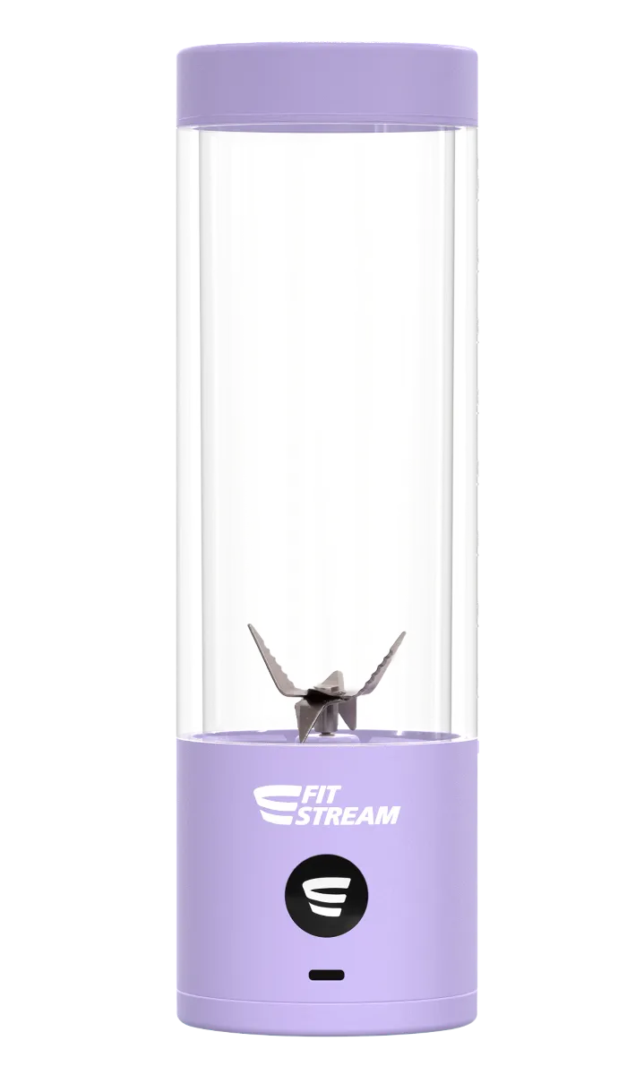 FitStream Pro fialový , prenosný, USB nabíjatelný mixér 1×1 ks, smoothie mixér