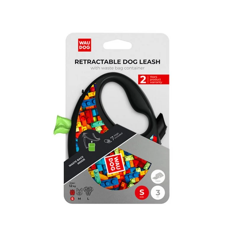 Samonavíjacie vodítko pre psa Lego M