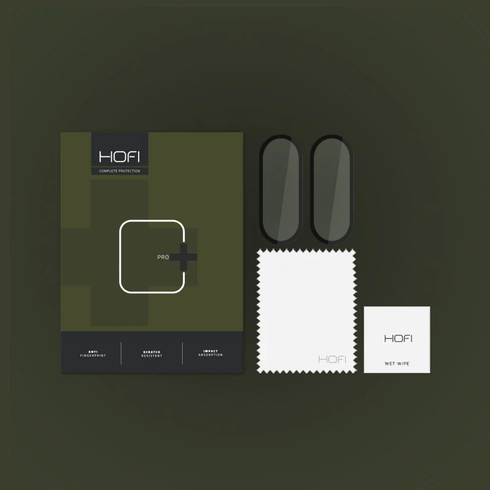 HOFI Hybrid 2x ochranné sklo na Xiaomi Smart Band 8, čierne